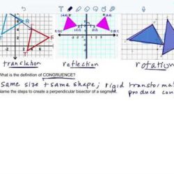 Geometry mid year test answer key